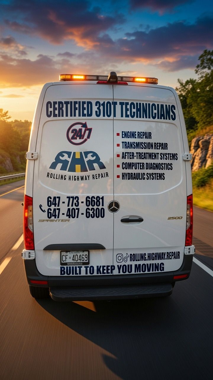 310T certified mobile truck repair service van